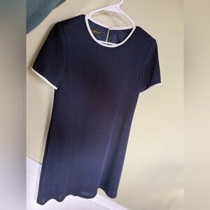 Donna Ricco Navy Dress Matching Set